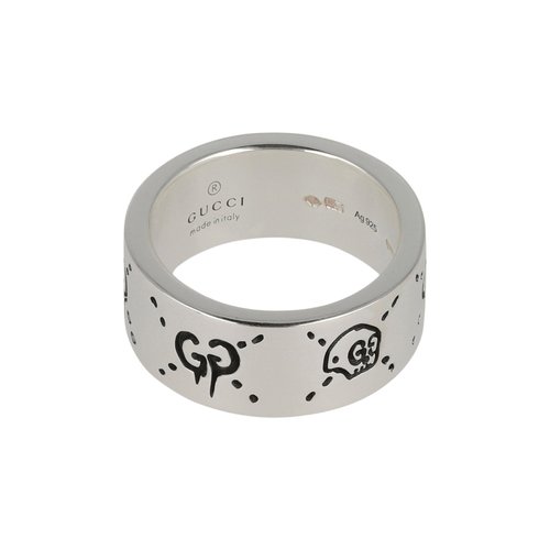 Gucci Sterling Ghost Ring - YBC455 318001