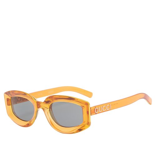 Gucci Sunset Boulevard Sunglasses - Orange/Grey - GG1719S-005