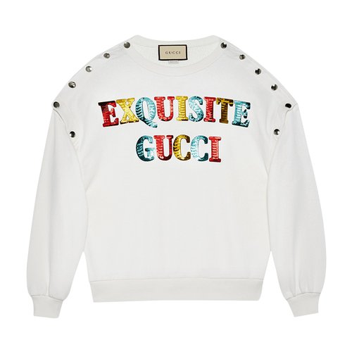 Gucci Sweatshirt 'White' - 717416-XJEXN-9088 | Solesense