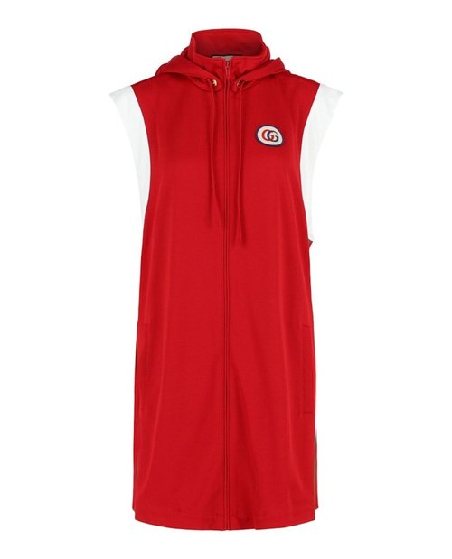Gucci Technical Jersey Dress - Red - 681267-XJDP4-6527