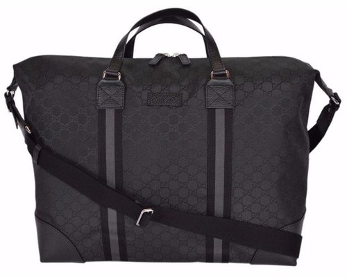 Gucci Travel Duffle Monogram GG - Black