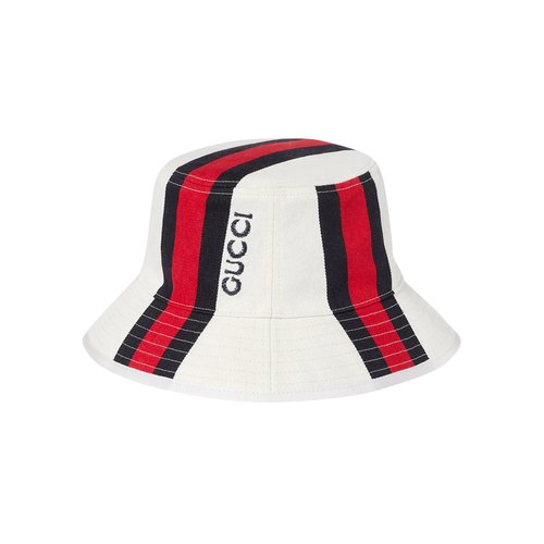 Gucci Web Bucket Hat - 788561-4HBAG-9678