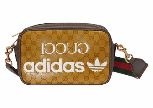 Gucci x adidas Small Shoulder Bag - Beige/Brown