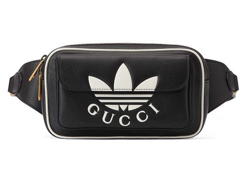 Gucci x adidas Trefoil Belt Bag - Black