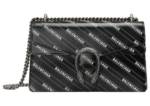 Gucci x Balenciaga The Hacker Project Small Dionysus Bag - Black