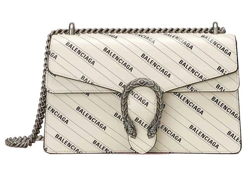 Gucci x Balenciaga The Hacker Project Small Dionysus Bag - White