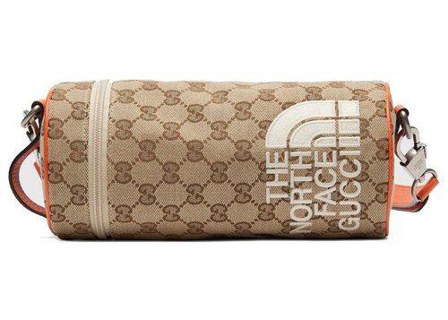 Gucci x The North Face Shoulder Bag - Beige/Ebony