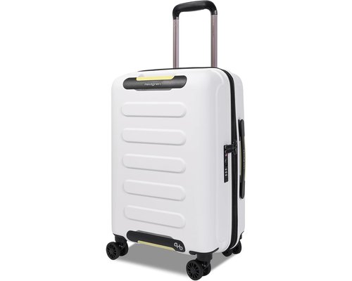 Hedgren Grip Carry On Spinner Carry On Luggage - Grey/Green - HC.BY01S