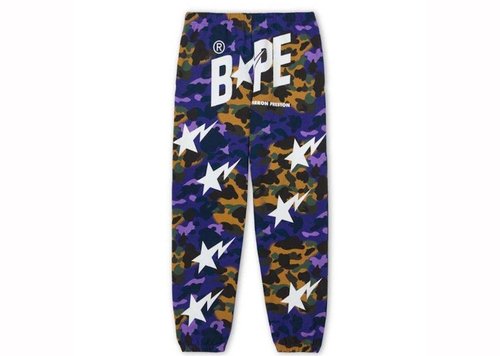 Heron Preston A Bathing Ape Camo Worker Pants - Multlicolor - HMCA027G21FAB0015900
