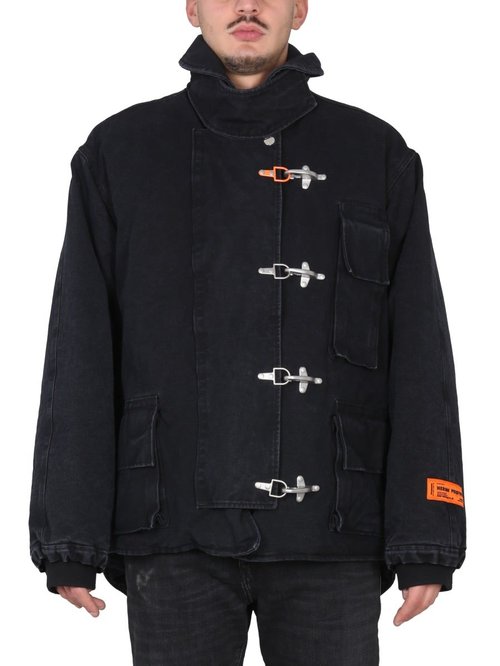 Heron Preston Canvas Jacket - HMEA085F22FAB0011000