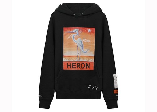 Heron Preston Crane Printed Sweatshirt - Black
