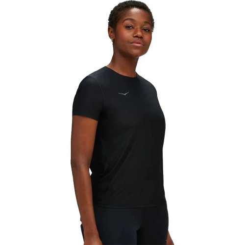 HOKA ONE ONE Airolite Run Short Sleeve - 1151084-BLK