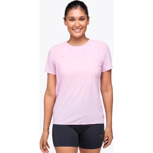 HOKA ONE ONE Airolite Run Short Sleeve - 1151084-PNKT