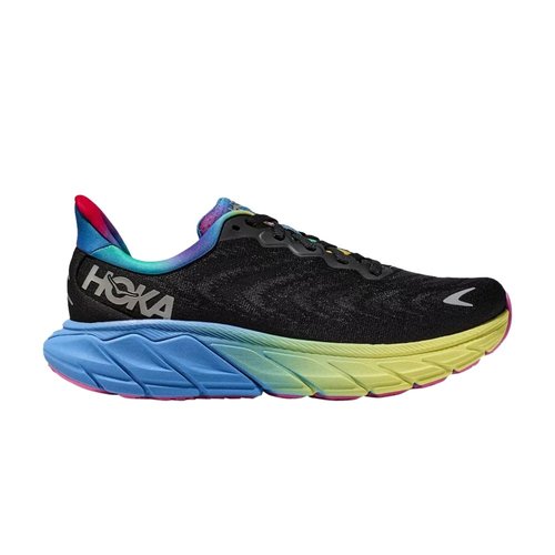 HOKA ONE ONE Arahi 6 - Black/Silver - 1123194-BKSV