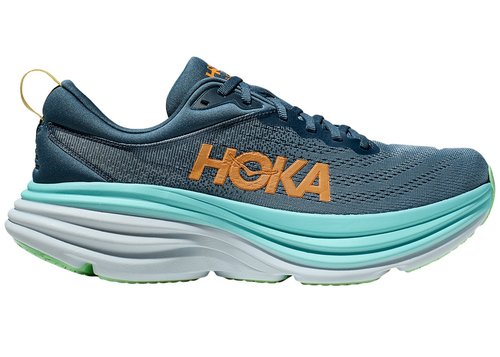 HOKA ONE ONE Bondi 8 - Real Teal/Shadow - 1123202-RHD