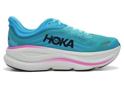 HOKA ONE ONE Bondi 9 'Skyward Blue Neon Fuchsia' - 1162012-SNNF | Solesense