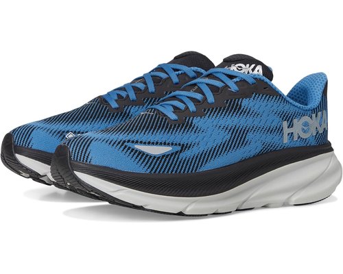 HOKA ONE ONE Clifton 9 GTX - Black/Electric Aqua - 1141470F-BGYN