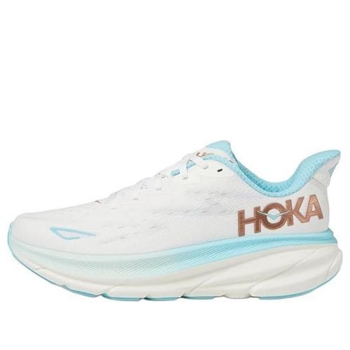 HOKA ONE ONE Clifton 9 Wide - Frost/Rose Gold - 1132211-FTRS