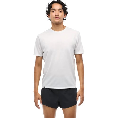 HOKA ONE ONE Glidetech Short Sleeve - 1164158-WHT