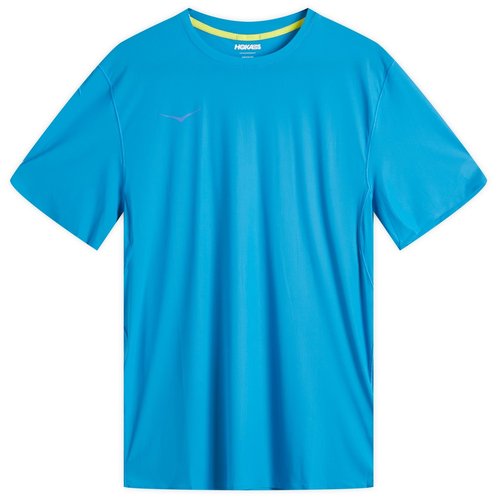 HOKA ONE ONE M Airolite Run Short Sleeve - Hoka Blue - 1151071-HKB