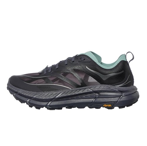 HOKA ONE ONE Mafate Speed 4 Lite - Charcoal Grey/Jade - 1168450-CJD