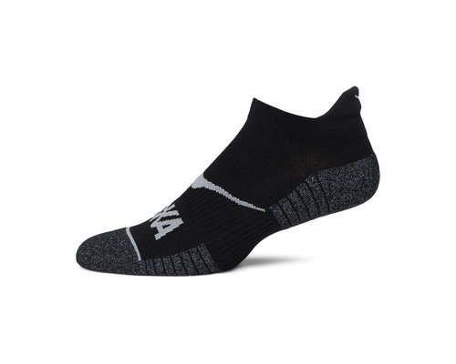 HOKA ONE ONE No-Show Run Socks 3-Pack Quarter Length Socks - Black/Black/Black - 1122930-BBBLC