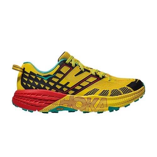 HOKA ONE ONE Speedgoat 2 - Sour Lemon/Black - 1162710-SRLM