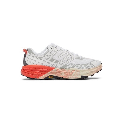 HOKA ONE ONE Speedgoat 2 - White/Tomato - 1162710-WTTM