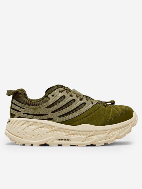 HOKA ONE ONE Stinson EVO OG TP - Moss Green/Wild Mushroom - 1166450-MRNW