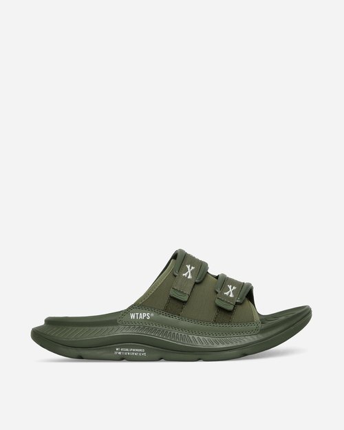 HOKA ONE ONE WTAPS Ora Luxe Slides Four Leaf Clover 
