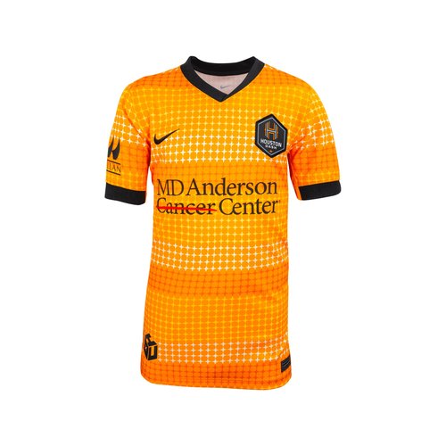 Houston Dash 2025 Stadium Home Nike Dri-FIT NWSL Replica Jersey - Vivid Orange/Black - P45561HODS-VOR