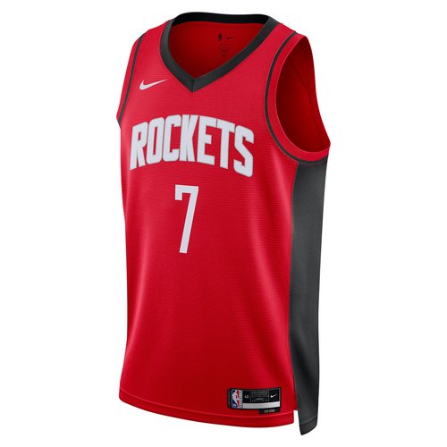 Houston Rockets Icon Edition Nike Dri-FIT NBA Swingman Jersey - University Red - DN2006-673