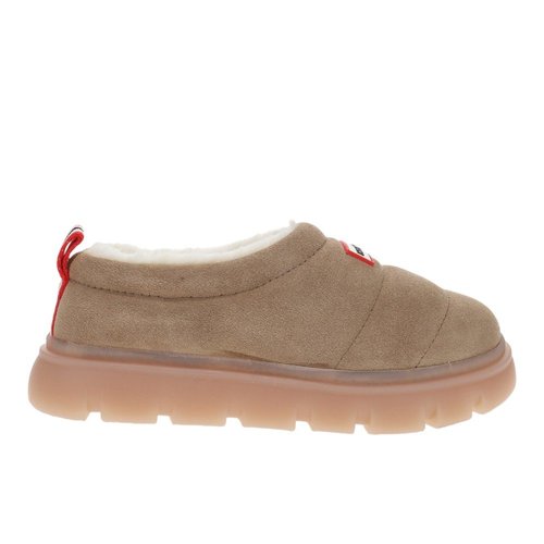 Hunter MadisOn Insulated Water Resistant Slip On Slippers - Brown - W-MADISON6-MBR01