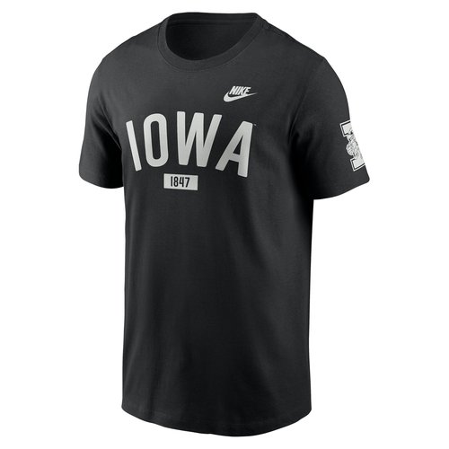 Iowa Legacy Arch 2-Hit Nike College T-Shirt - Black - N19900AIAV-5ML