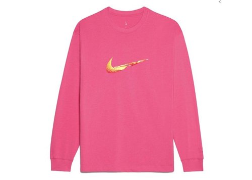 Jacquemus x Nike Le T-Shirt Manches Longues Orange - Dark Pink - 236JS314-2528-450