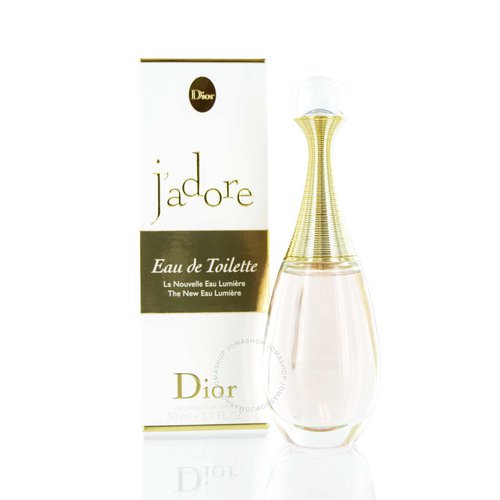 Jadore Christian Dior The New Eau Lumiere EDT Spray 1.7 oz 50 ml - Orange/White/Yellow