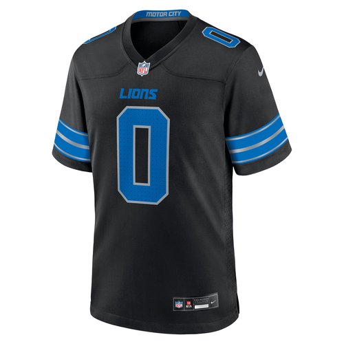 Jahmyr Gibbs Detroit Lions Nike NFL Game Jersey - Black - 67NM0B9M9JF-DEC