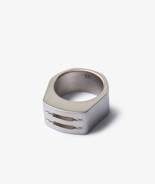 Jewellery Rick Owens Grill Ring - RJ0000053-MMT-128
