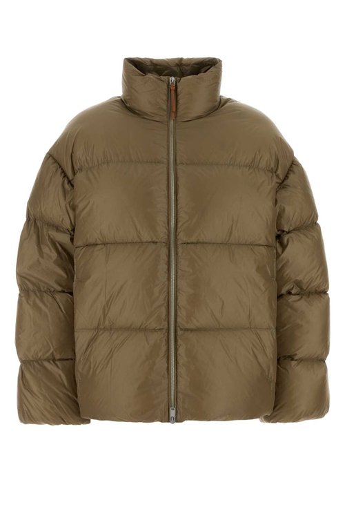 Jil Sander Beige Nylon Down Jacket - J40AF0184-70007-218