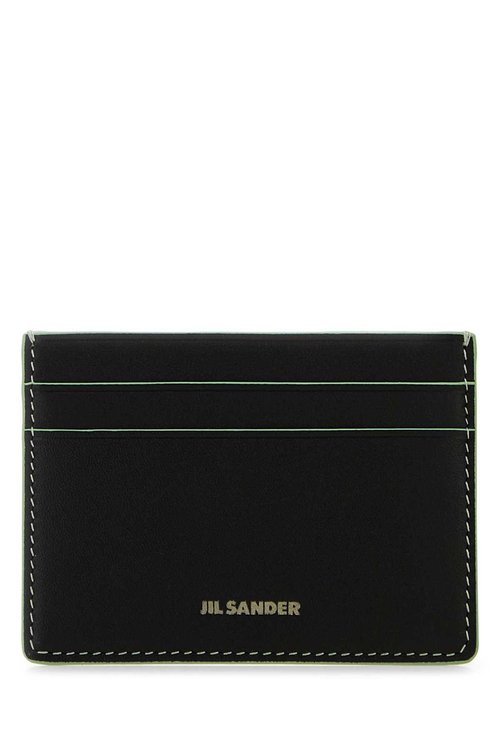 Jil Sander Black Leather Card Holder - J25VL0009-P8895-001