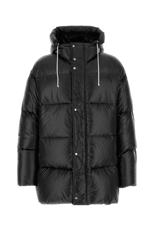 Jil Sander Black Nylon Down Jacket - J47AF0158-70007-001