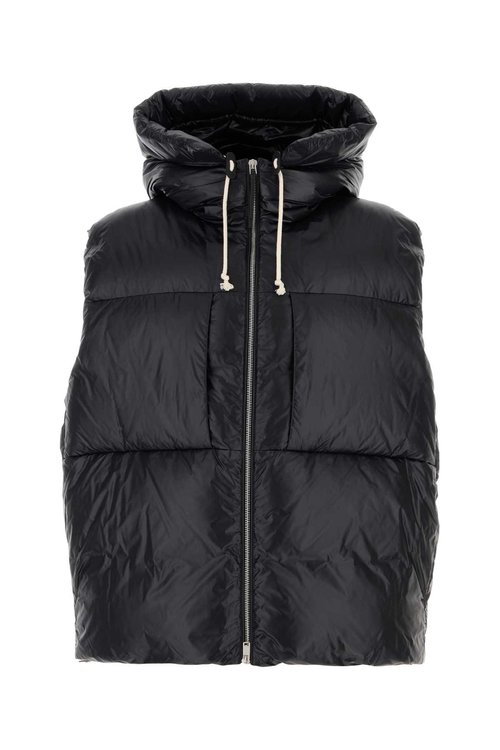 Jil Sander Black Nylon Down Jacket - J47AF0161-70007-001