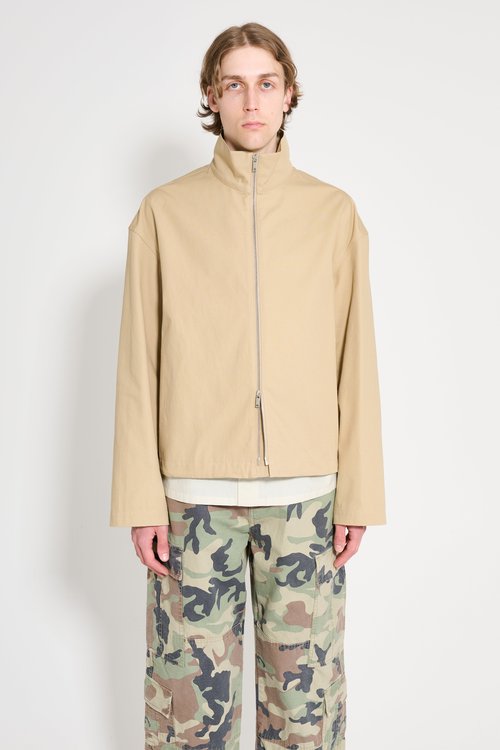 Jil Sander Zip Up Jacket - Dove Grey - J47BN0160 J45136 260