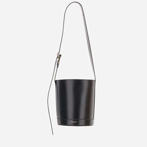 Jil Sander cannolo Bucket Bag - Black - J07ZH0059-P4840-001