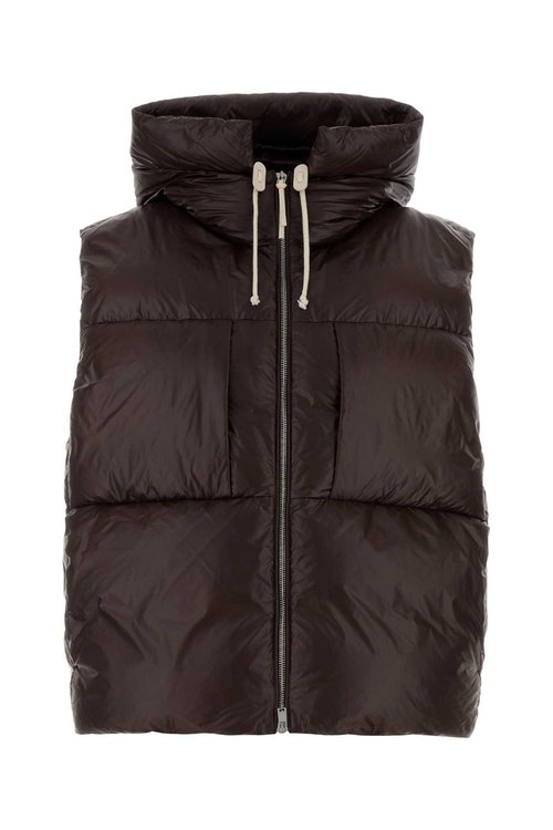 Jil Sander Chocolate Nylon Down Jacket - J40AF0175-70007-202