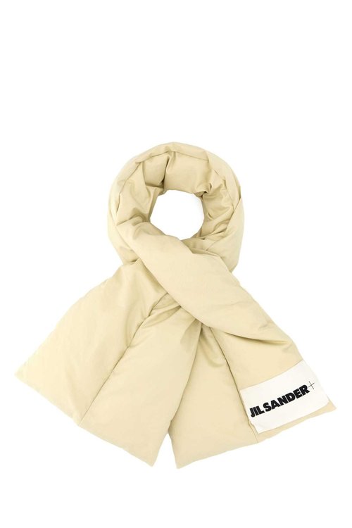 Jil Sander Cream Cotton Scarf - J40TE0002-45296-331