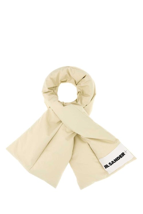 Jil Sander Cream Cotton Scarf - J47TE0001-45296-331
