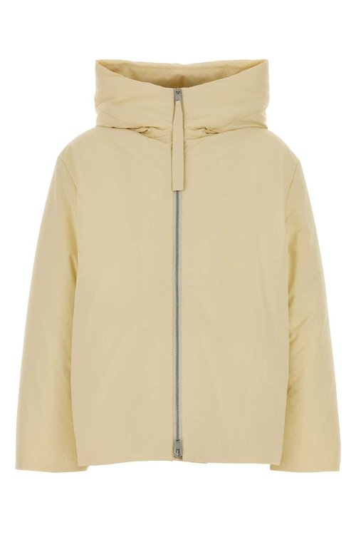 Jil Sander Cream Polyester Down Jacket - J40AF0178-74276-279