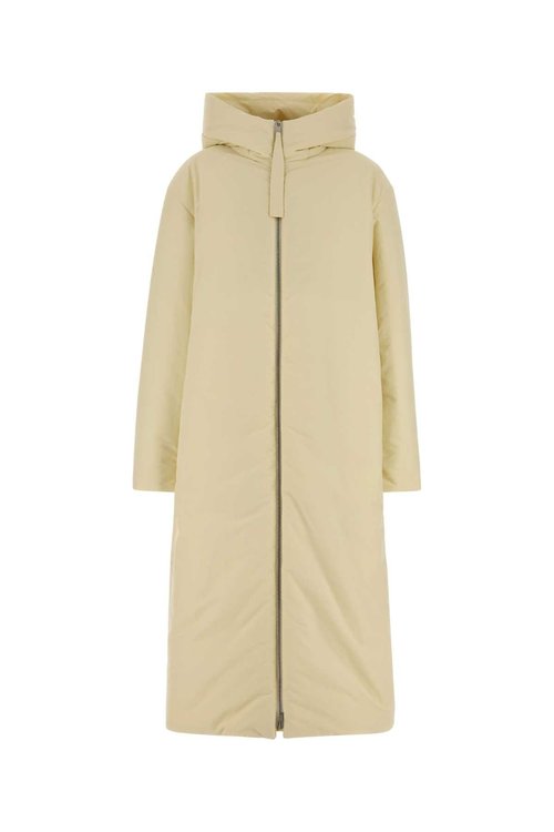 Jil Sander Cream Polyester Down Jacket - J40AF0180-74276-279