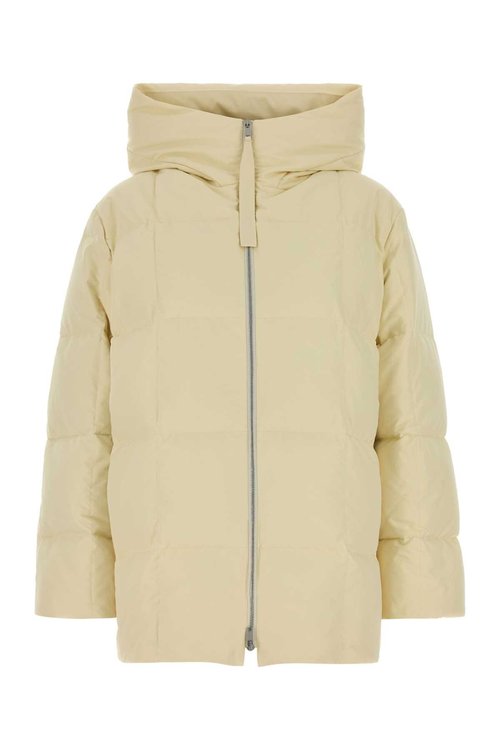 Jil Sander Cream Polyester Down Jacket - J40AF0181-74276-279